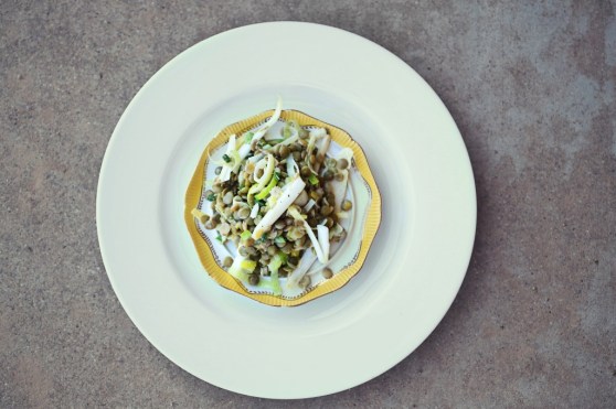 green lentil salad 2