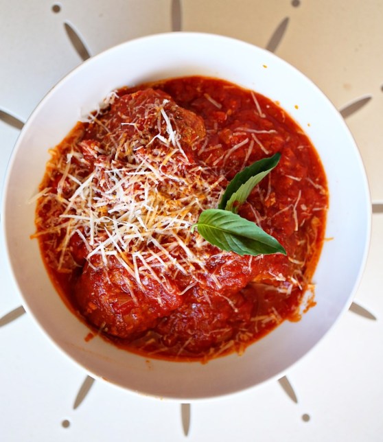 meatball and marinara