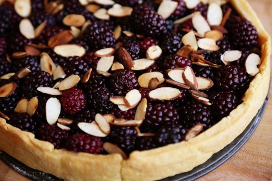 Blackberry Tart with Cornmeal Crust