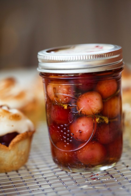 cherry meringue mini pies-20