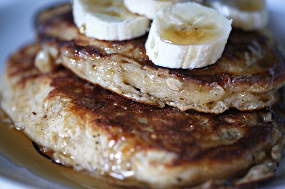Cinnamon Oat Pancakes
