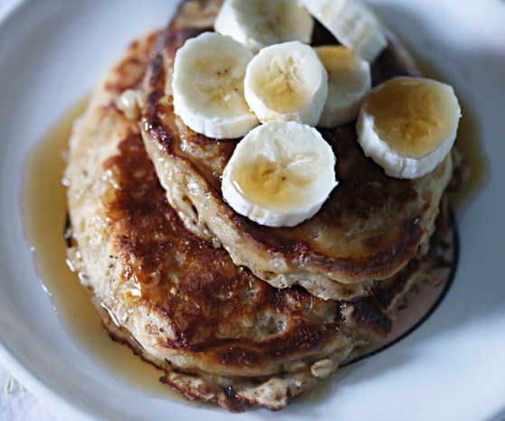 Cinnamon Oatmeal Pancakes
