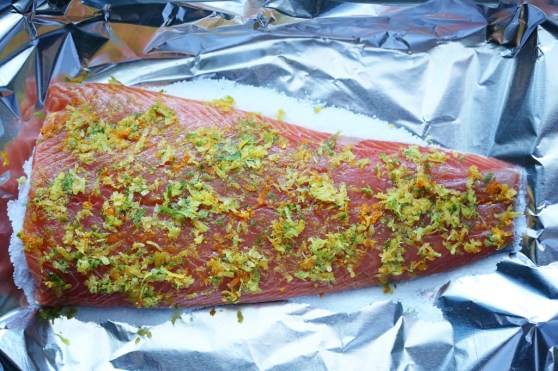 Citrus Cured Salmon