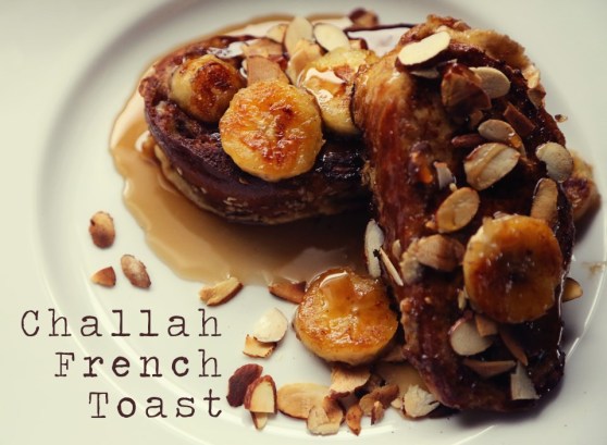 Challah French Toast with Caramelized Bananas