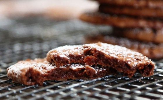 Chewy Mexican Chocolate Cookies