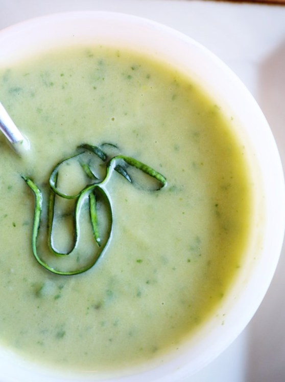 Zucchini Basil Soup