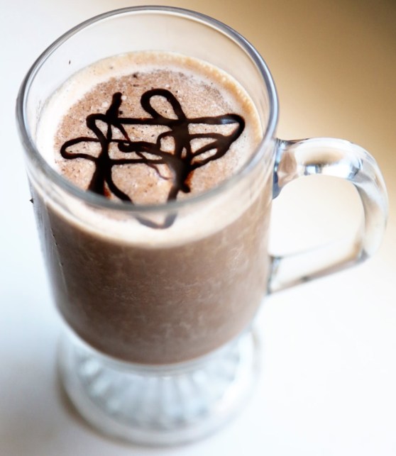 Coffee Banana Almond shake