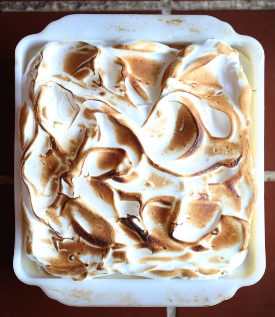 Banana Meringue Pudding