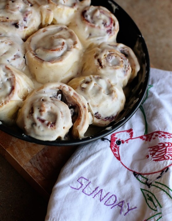 Blackberry Lime Cinnamon Rolls