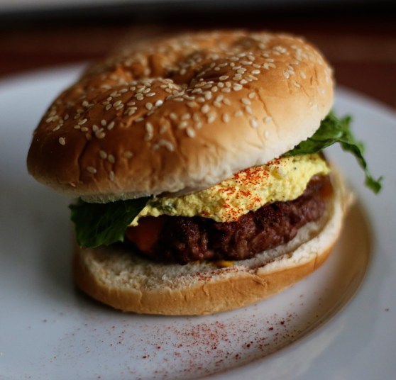 Deviled Egg Burgers 2