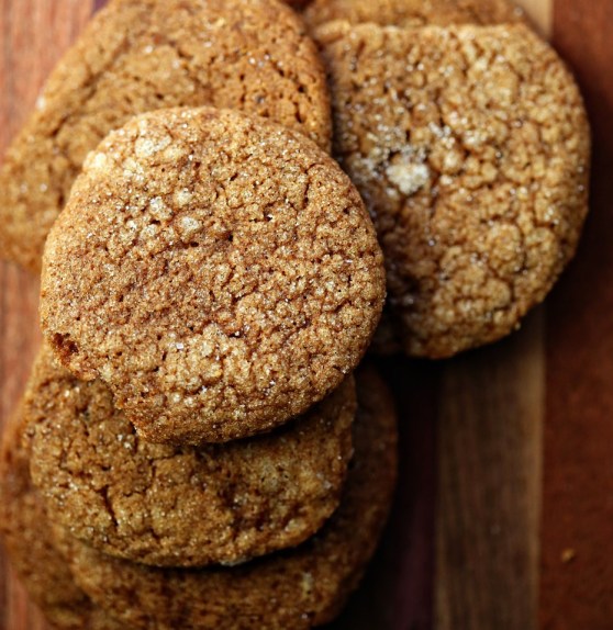 Chewy Ginger Molasses Cookies