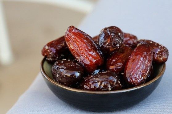 Warmed Dates with Olive Oil and Kosher Salt