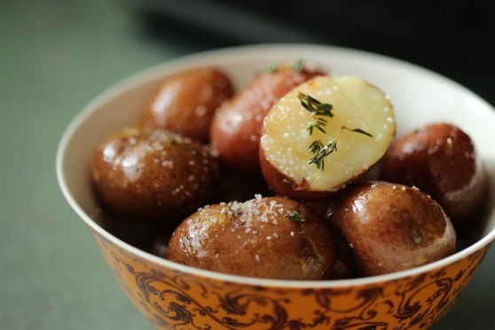 Creamy Potatoes with Thyme Browned Butter