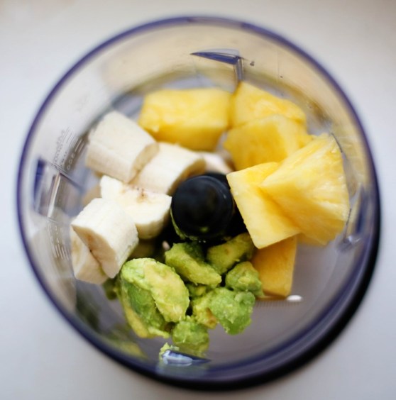Banana Avocado Pineapple Yogurt