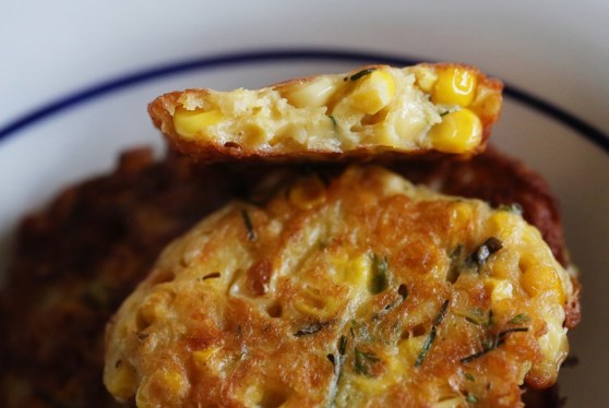 Curry Corn Fritters